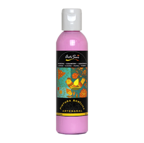 Imagen de PINTURA ARTESANAL ROSADO OSCURO 120 ML