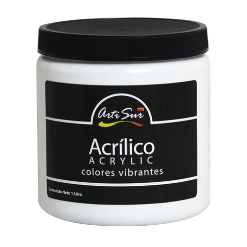 Imagen de ARTISUR ACRÍLICO BLANCO - 1 LITRO