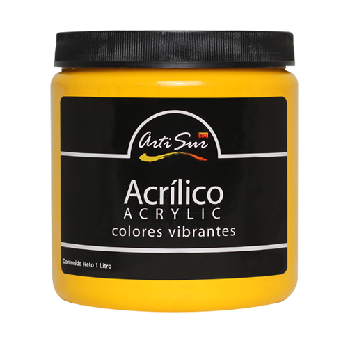 Imagen de ACRÍLICO ARTI SUR AMARILLO CADMIO 1 LITRO