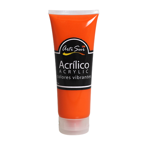 Imagen de ARTI SUR ACRÍLICO NARANJA CADMIO -250 ml