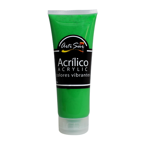 Imagen de ARTI SUR ACRÍLICO VERDE PERMANENTE CLARO -250 ML