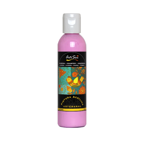 Imagen de PINTURA ARTESANAL ROSADO OSCURO 120 ML