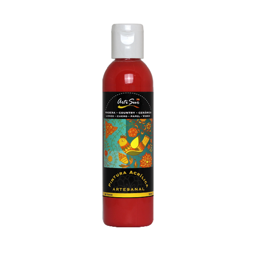 Imagen de PINTURA ARTESANAL ROJO CEREZA 120 ML