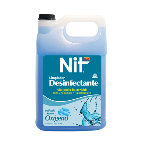Imagen de NIT LIMPIADOR DESINFECTANTE - Aroma Oxígeno - Galón