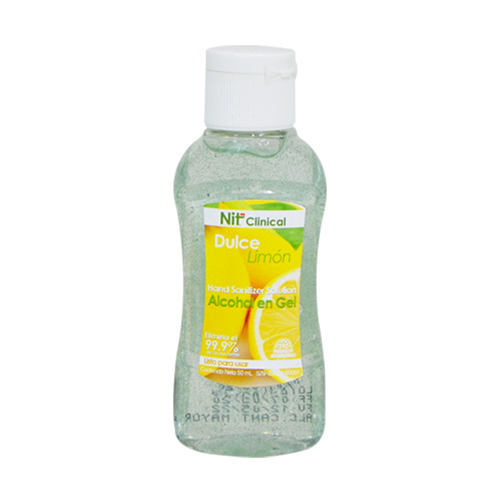 Imagen de ALCOHOL EN GEL DULCE LIMÓN PRESENTACIÓN 50 ML