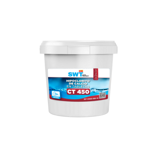 Imagen de SWT HIPOCLORITO DE CALCIO EN TABLETAS CT 450 - Galón