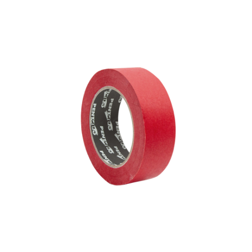 Imagen de CINTA ENMASCARAR ROJA  PREMIUM 45M x 36M - 1 unidad