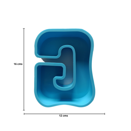 Imagen de MOLDE RESINA LETRA GRANDE G - 1 unidad