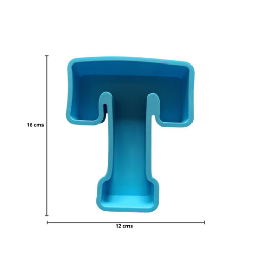 Imagen de MOLDE RESINA LETRA GRANDE T - 1 unidad