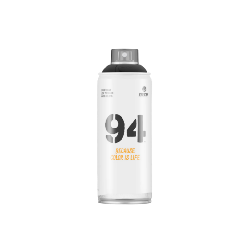 Imagen de SPRAY MTN 94 R-9011 NEGRO 400ml - 1 unidad