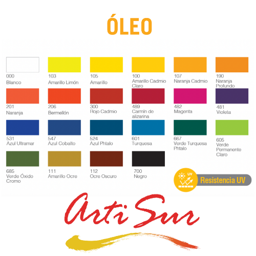 Imagen de ÓLEO ARTI SUR OCRE OSCURO 40 ml